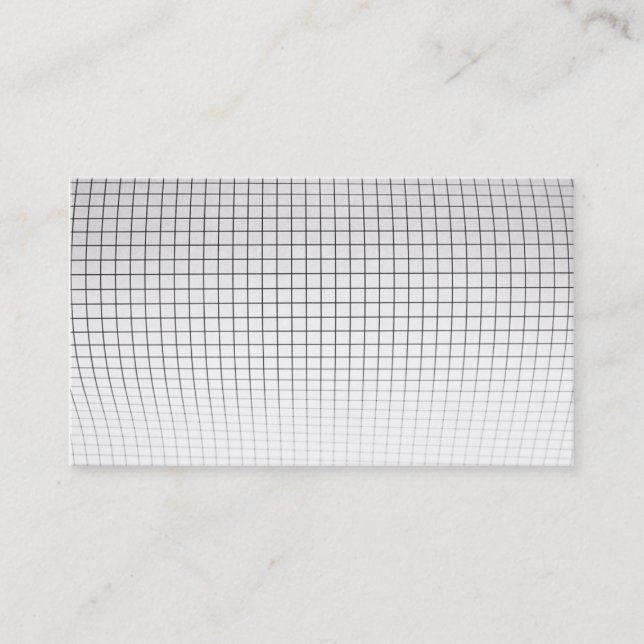 curved graph background business card (Front)