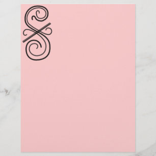 Curved Line Letterhead