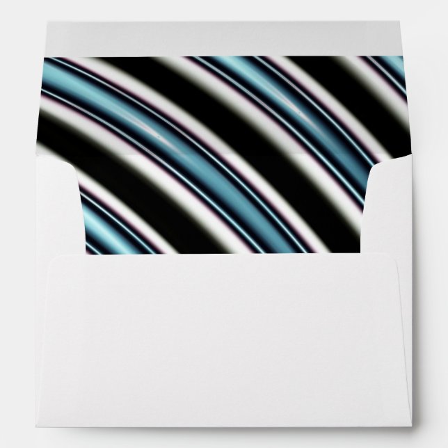 Curved Lines Close Up Of A Fractal Envelopes (Back (Bottom))