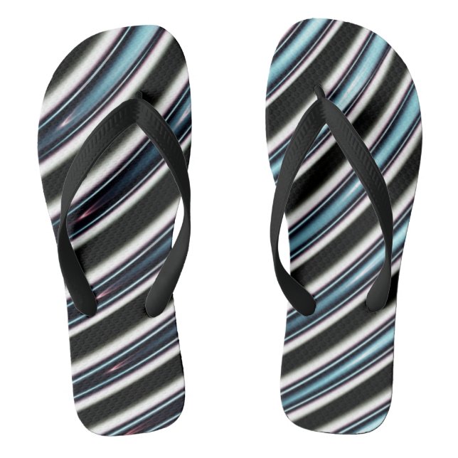 Curved Lines Close Up Of A Fractal Thongs (Footbed)