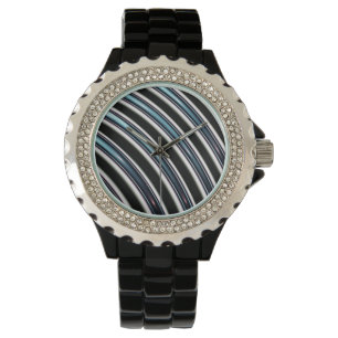 Curved Lines Close Up Of A Fractal Watch