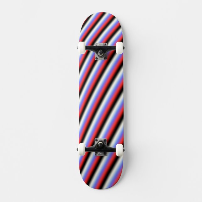 Curved strips skateboard (Front)