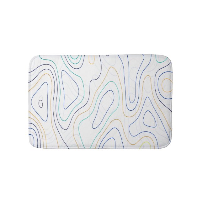 Curves Bath Mat (Front)
