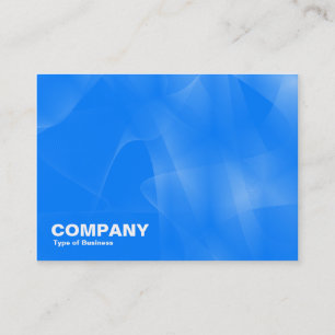 Curves II Blue Business Card