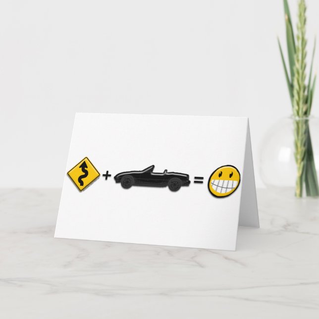 Curves + MX5 = Fun Card (Front)