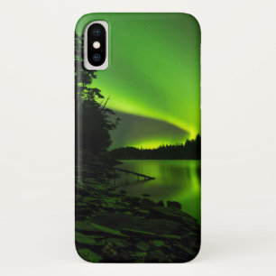 Curving Aurora iPhone X Case