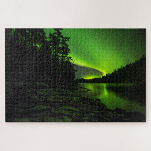 Curving Aurora Jigsaw Puzzle
