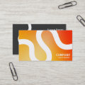 Curvy Line 02a Soft Gradients Business Card Zazzle Curvy Line 02a Soft Gradients Business Card Zazzle