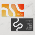 Curvy Line 02a Soft Gradients Business Card Zazzle Curvy Line 02a Soft Gradients Business Card Zazzle