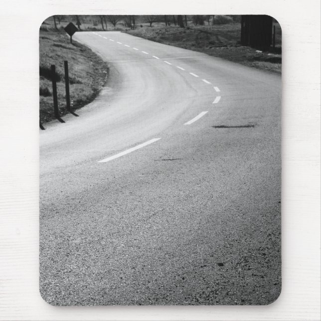 Curvy Road Mousepad (Front)