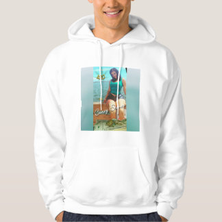 Curvy Stoner(ocean) Hoodie