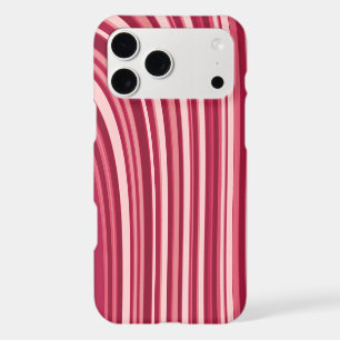 Curvy Stripes in Red and White