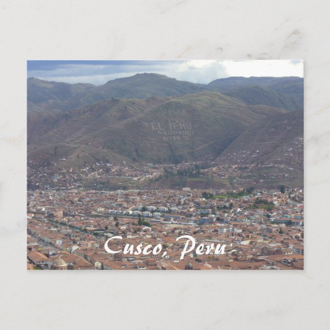 cusco city postcard (Front)