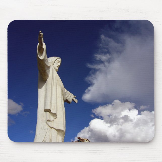cusco jesus mouse pad (Front)