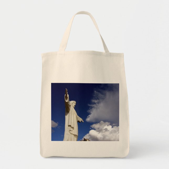 cusco jesus tote bag (Front)