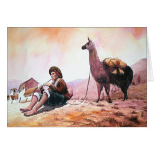 Cusco Peru Llama Picture