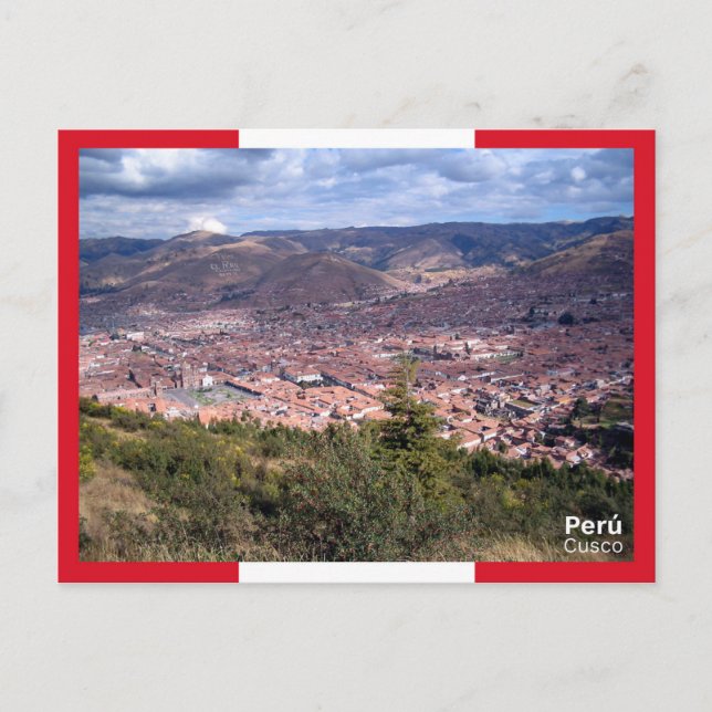 Cusco - Peru Postcard (Front)