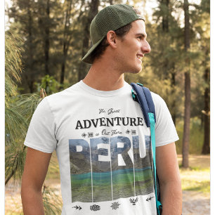 Cusco Peru Salkantay, Lake, Inca, Andes, Trail T-Shirt