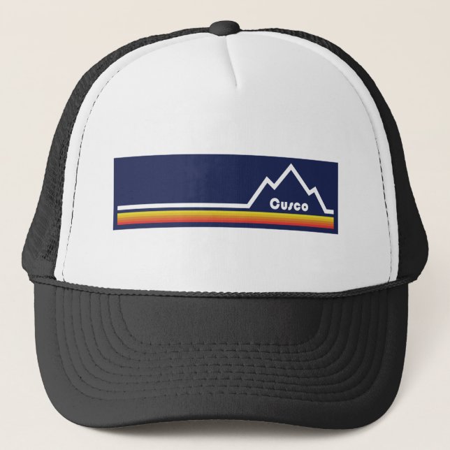 Cusco Peru Trucker Hat (Front)
