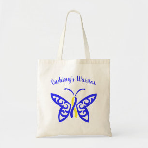 Cushing's Warrior Cushing's Ribbon Tote Bag