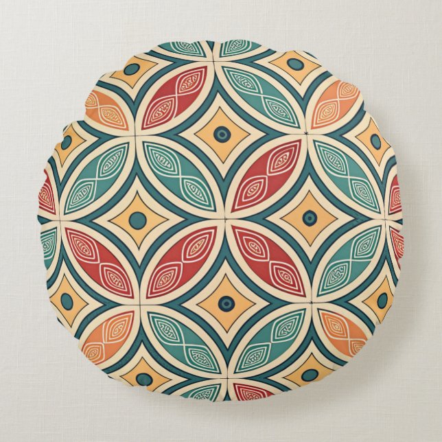 Cushion, elegant style round cushion (Front)