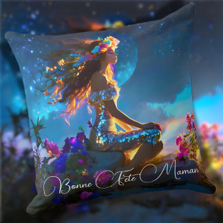 Cushion Goddess Inner floral straw