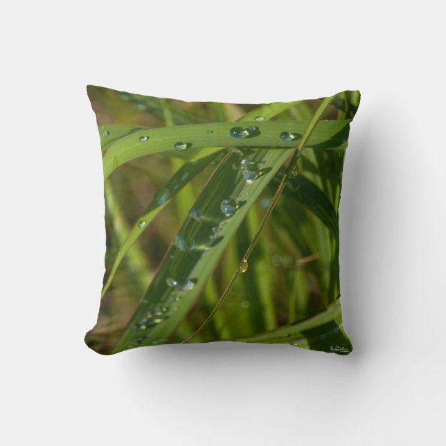 Cushion, grass with dew cushion (Front)