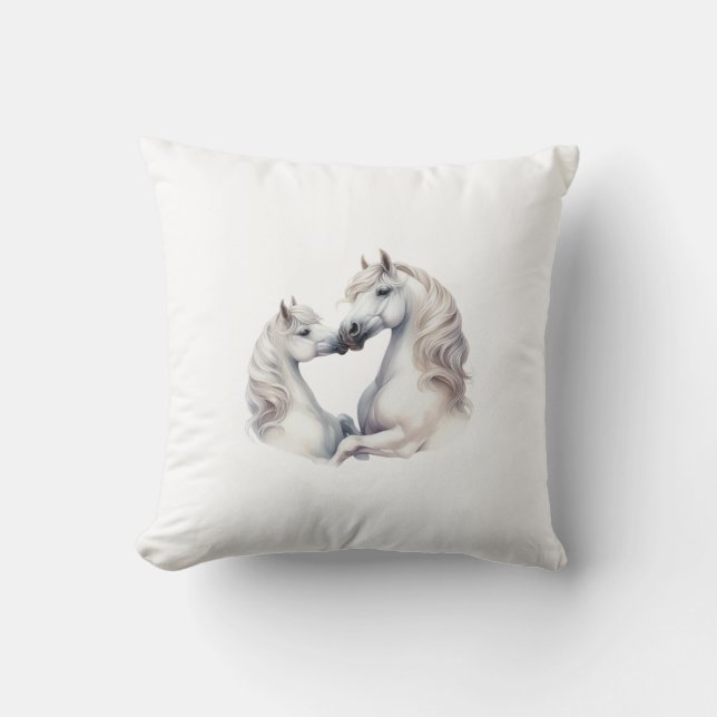 cushion horse love (Front)