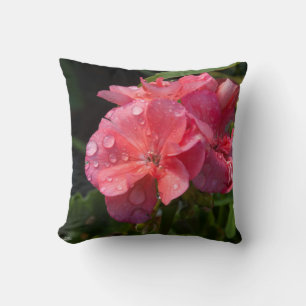 Cushion, pink flower cushion
