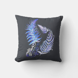 Cushion Puffle New Zealand Fern Design