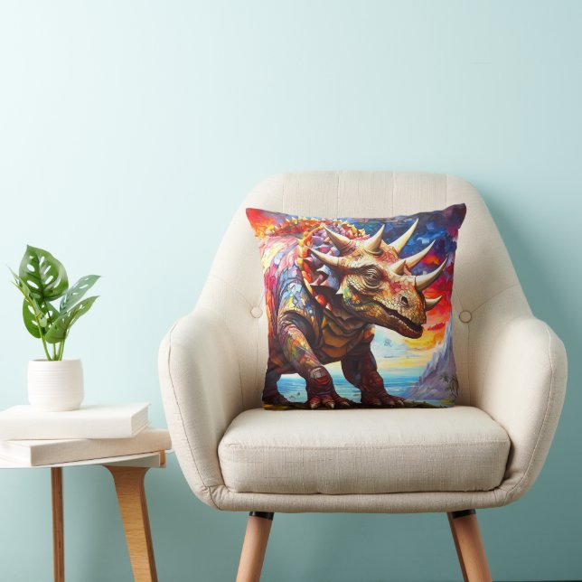 Cushion throw pillows & case sets of artwork (Chair)