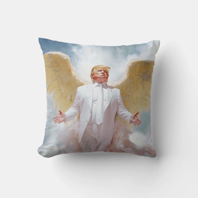 Cushion – "Wings on Trump" (Front)