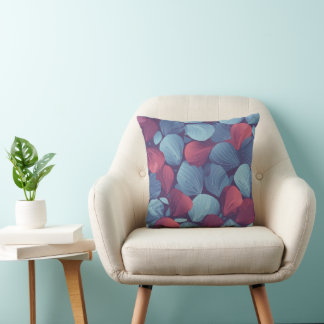 cushion with elegant abstract elements