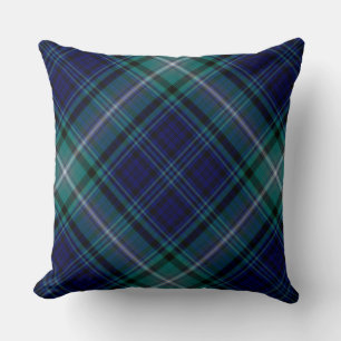 Cushions - Blue & Green Tartan