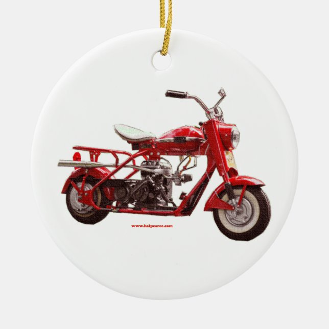 Cushman_Blue_texturizer Ceramic Tree Decoration (Front)