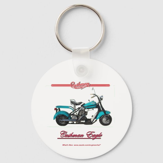 Cushman Eagle Key Ring (Front)