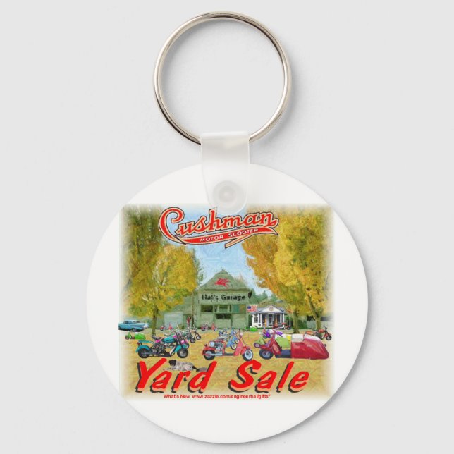 Cushman Yard Sale Key Ring (Front)