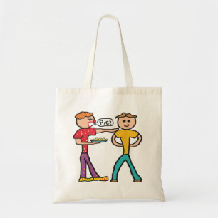 Custard Pie In The Face Tote Bag