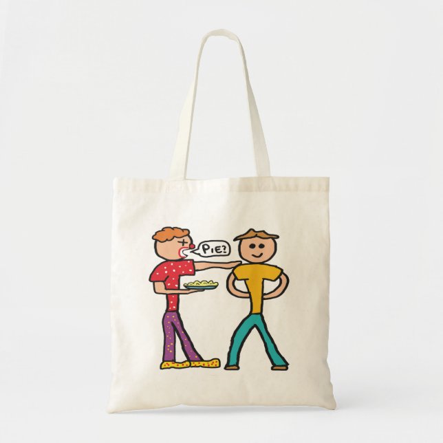 Custard Pie In The Face Tote Bag (Front)