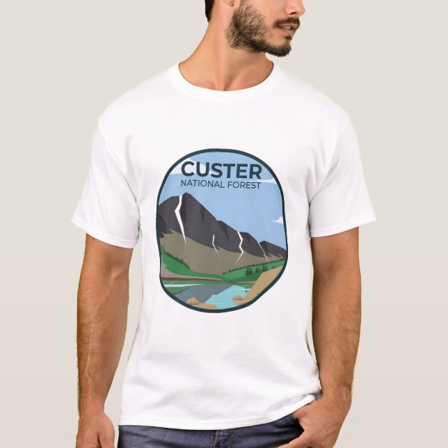 Custer National Forest T-Shirt (Front)