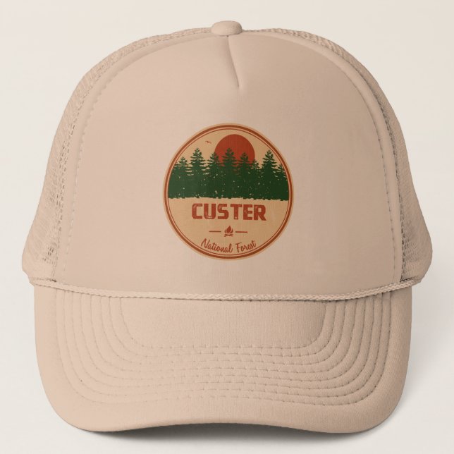 Custer National Forest Trucker Hat (Front)