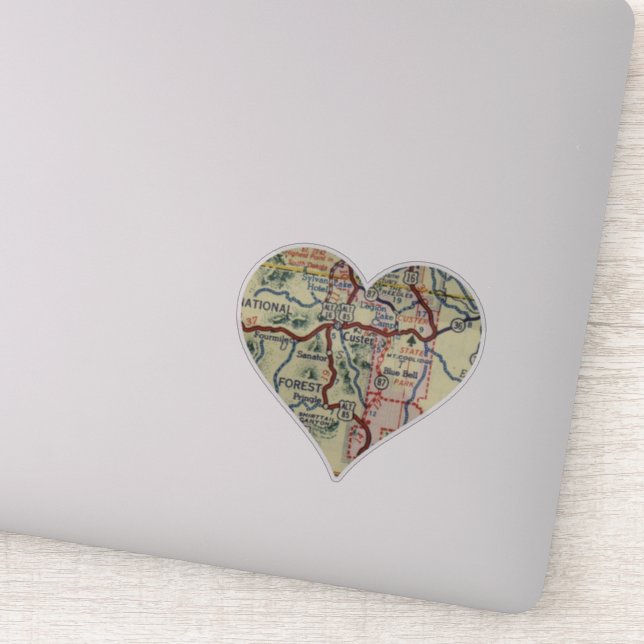 Custer SD Map (Detail)