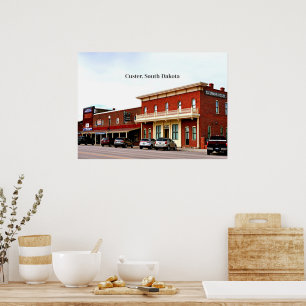 Custer, South Dakota Poster