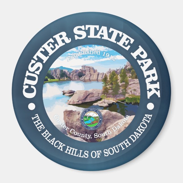 Custer SP Magnet (Front)