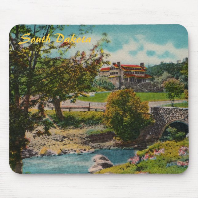 Custer State Park Game Lodge Mousepad (Front)