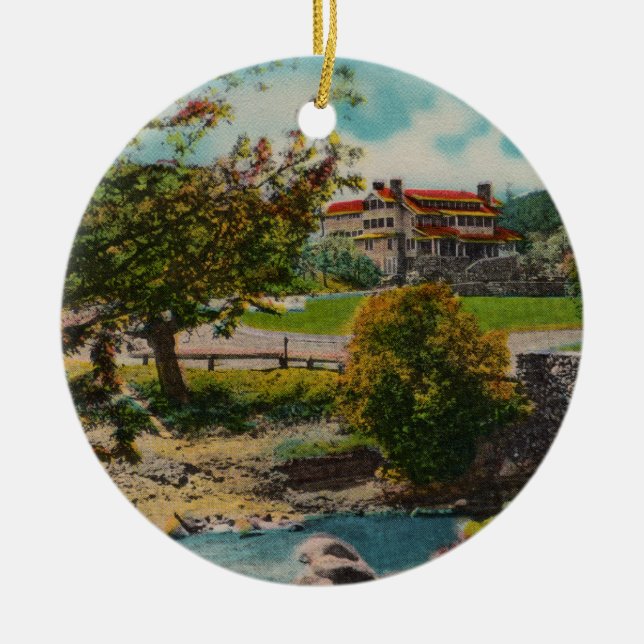 Custer State Park Game Lodge Ornament (Front)