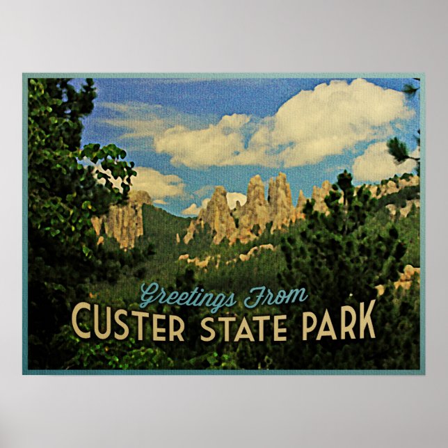Custer State Park Poster (Front)