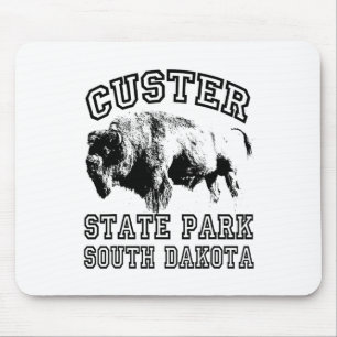 Custer State Park South Dakota Buffalo Nature Hiki Mouse Pad