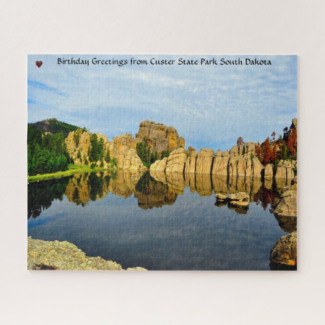 Custer State Park South Dakota Jigsaw Puzzle (Horizontal)