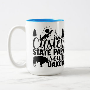 Custer State Park Two-Tone Coffee Mug